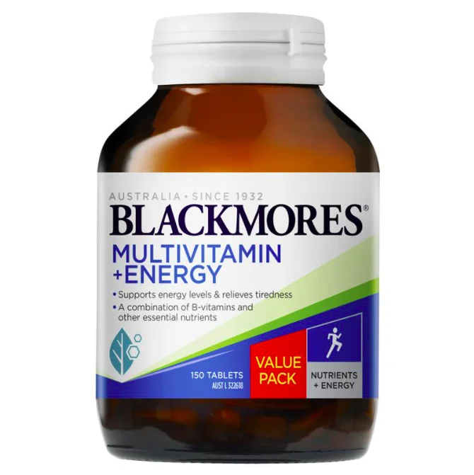 Blackmores - Multivitamin + Energy 150 Tablets Exclusive
