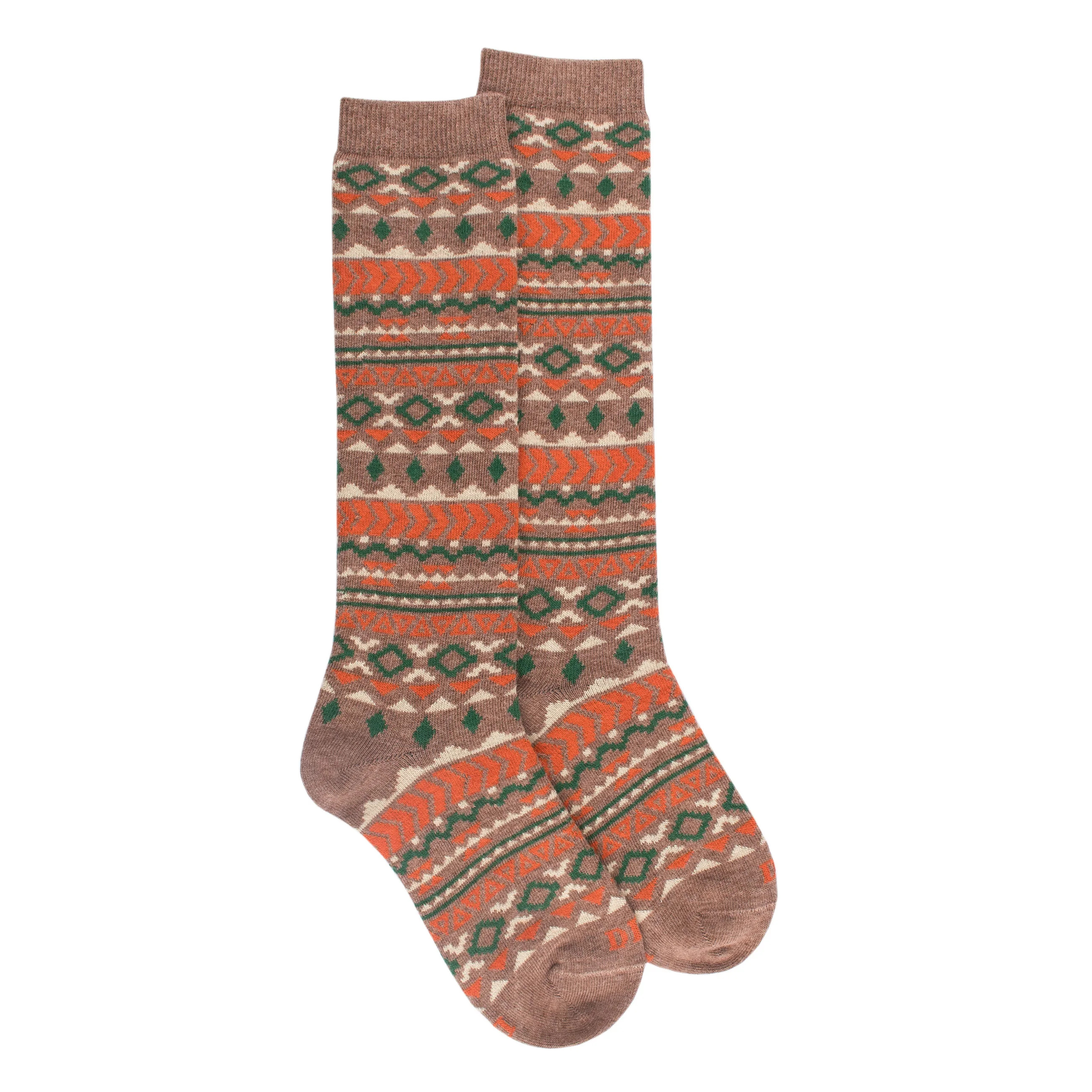 Яркие Детские хлопковые носки до колен с этническим мотивом-модные и веселые-идеально подходят для повседневных приключений