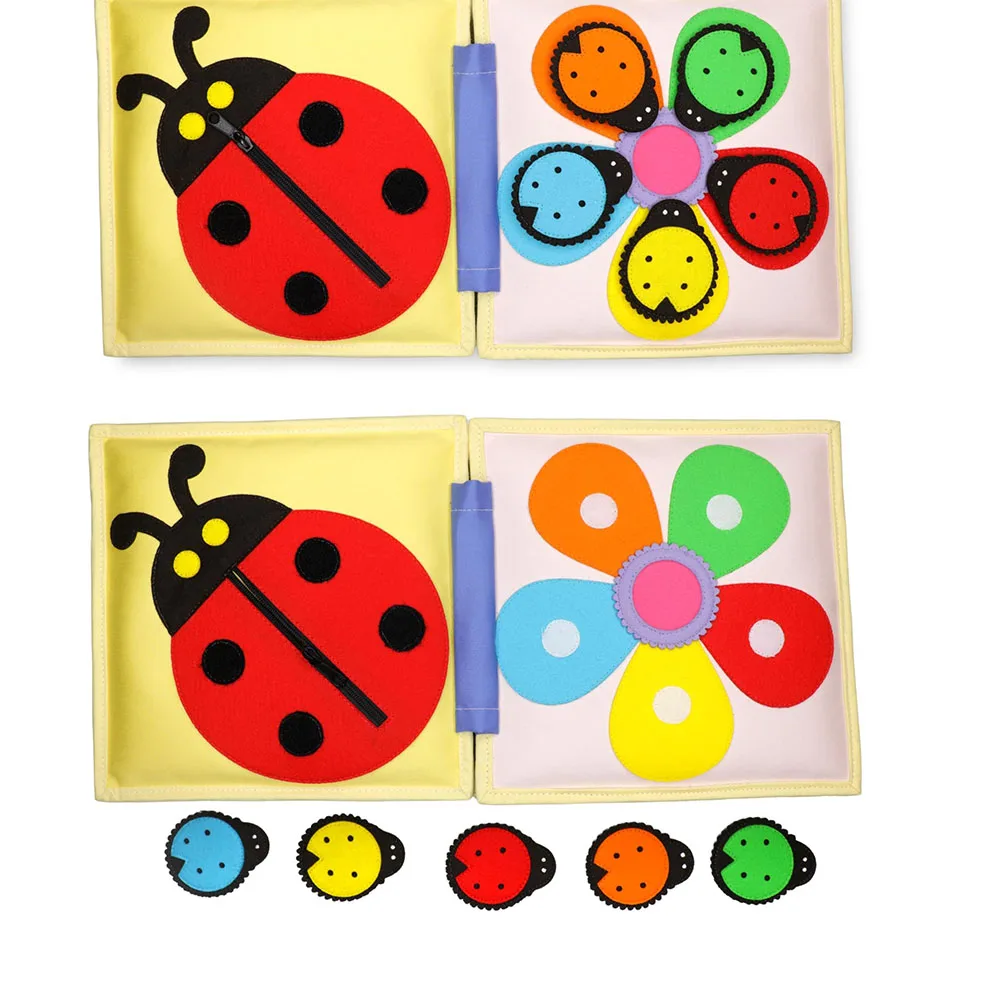 toddlers Busy Books montessori baby quiet felt books kids Develop Learning Skills Quiet Book for Toddlers