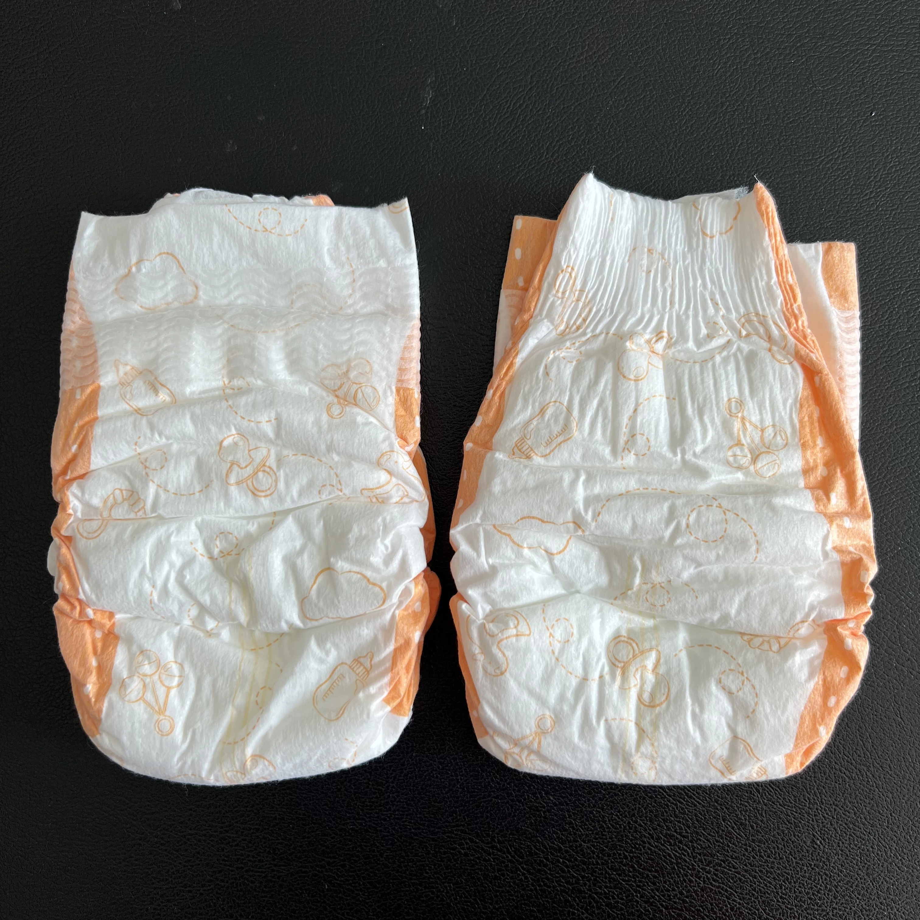 Free sample nonwoven cotton pampered disposable baby diaper in wholesale