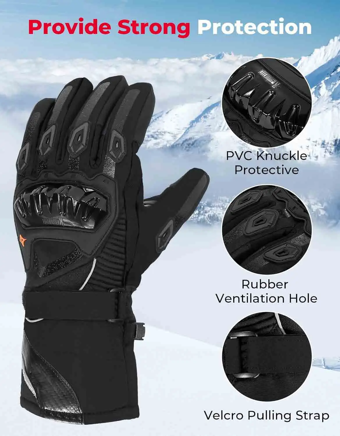 CYCLE GEAR Motorcycle Gloves for Dirt Bike BMX Mx ATV Off Road Racing Motocross Mountain Bike Men & Women
