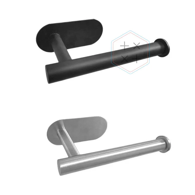 Клейкие настенные крючки держатель рулона бумаги и туалетной для кухни