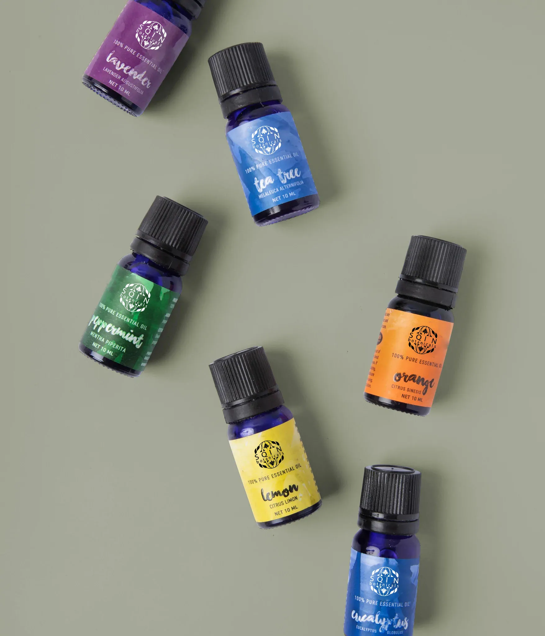 Hot sale 100% pure natrual wholesale 6pcs/sets essential oil gift sets