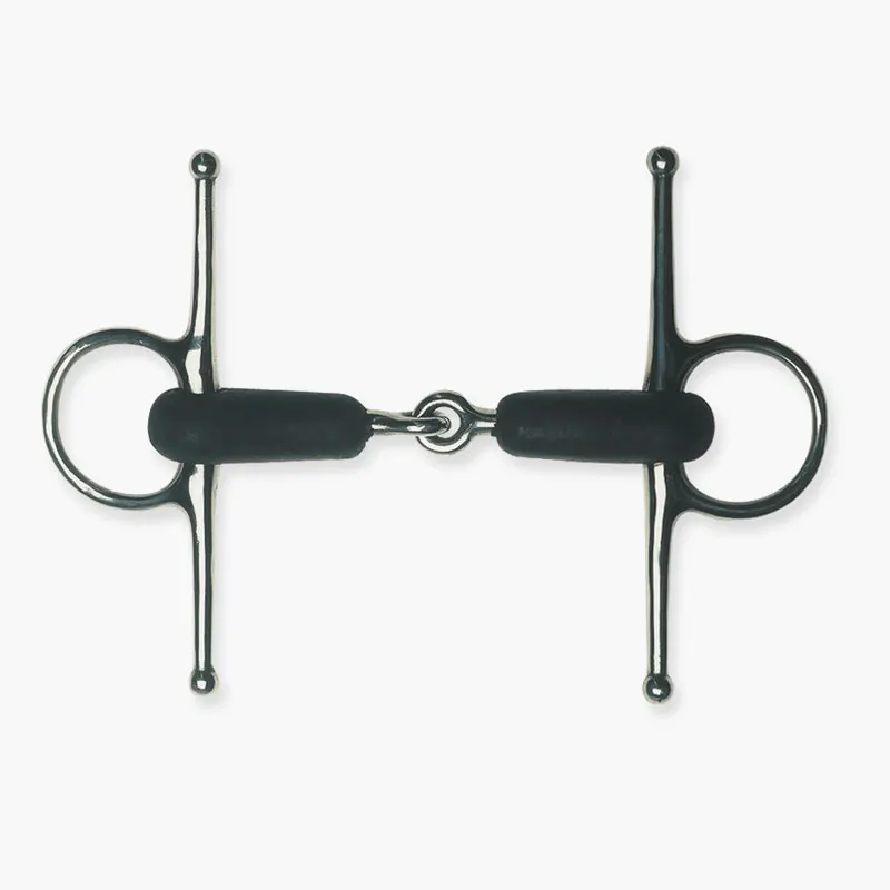 Полная щека snaffle Flexi двойное сочленение 15 мм