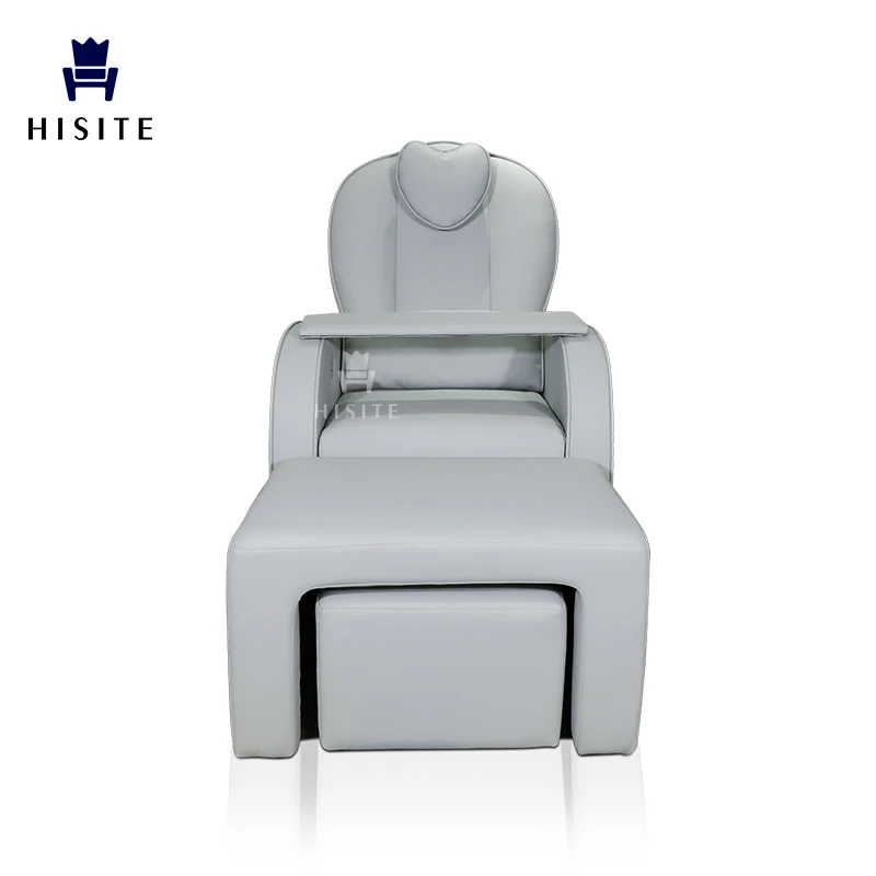 Hisite Comfortable Nail Salon Pedicure Chair Beauty Eyelashes Sofa with Footrest
