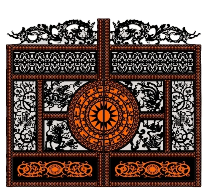 Best Seller Professional Electric Flexible Folding Gate Design Home Used Durable Gates Portail Metal