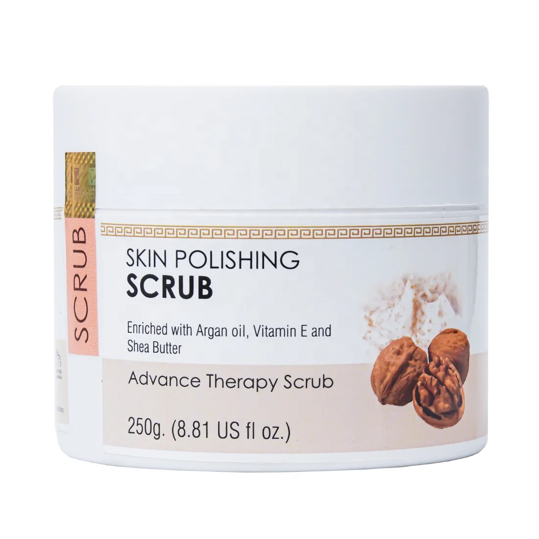 Silkberry Walnut Vanilla Aloevera Gel Based Scrub for Women Suitable for All Skin Types Face Scrub Exfoliating Facial Cleanser