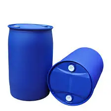High quality steel Blue Barrel ,Drum 200 Litre HDPE Open Top Blue Plastic Drum For Sale