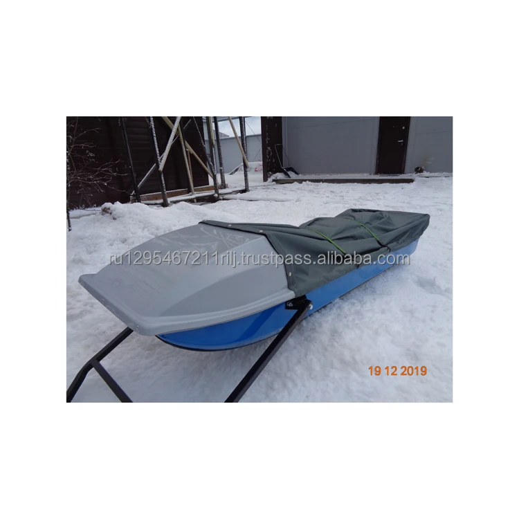 Best price Snow-mobile trailer cargo inside and outside case is covered with protective decorative compound