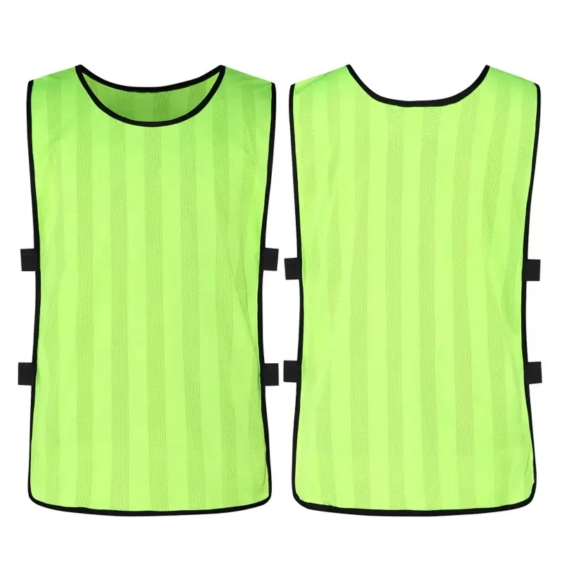 Custom Breathable Soccer Training Vest Football Pennies Polyester Football Vest Mesh Training Soccer Vest Soccer Bibs