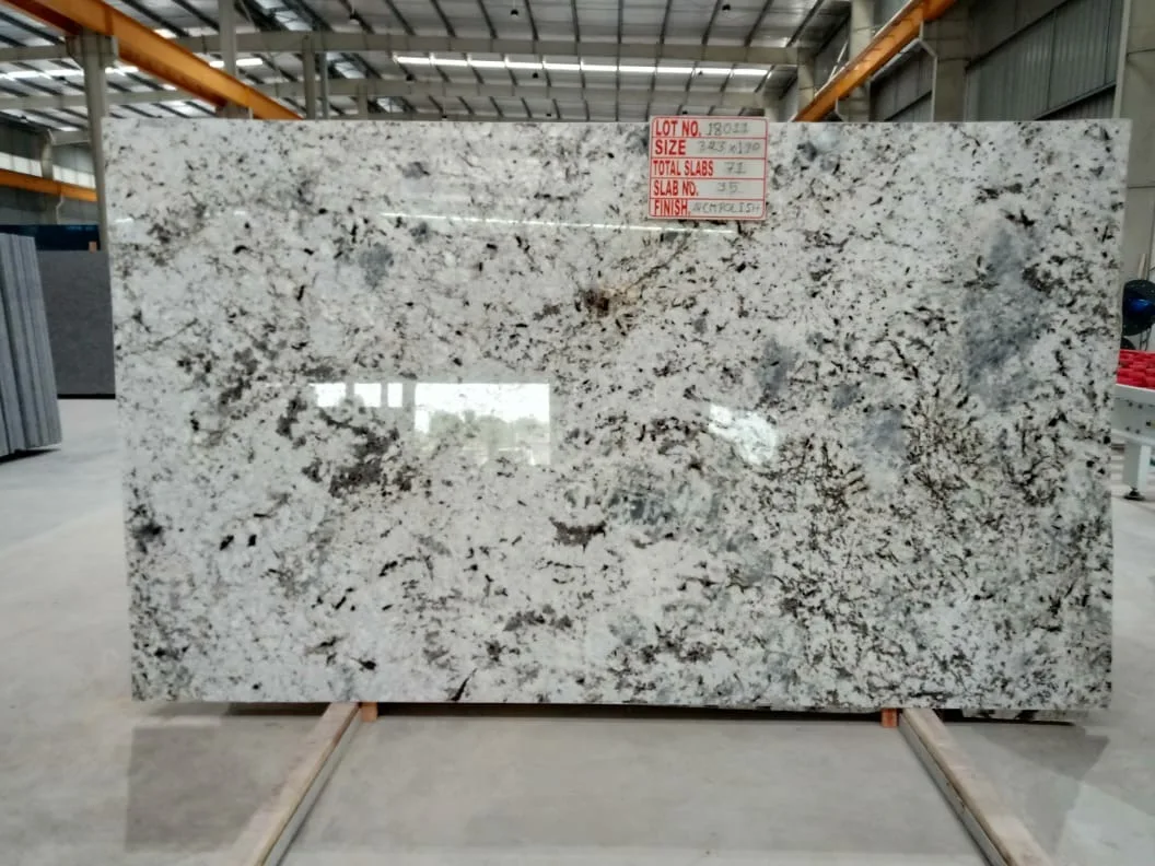 Alaska beige White Granite Polished Honed Flamed Granite Stone kitchen Countertop prices premium quality
