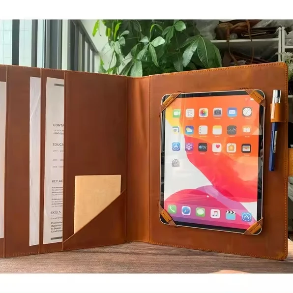 2024 Hot Selling Custom A5 Diary Notebooks Leather Planner Journal Hardcover Notebook Organizer LAP-0033