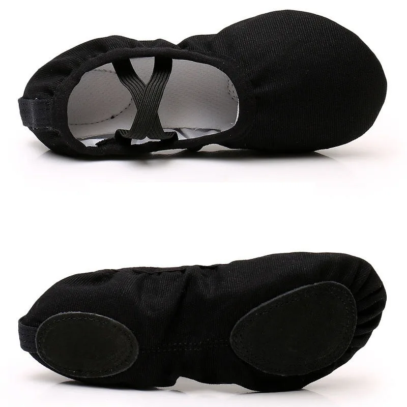 Yoga Slippers Gym Teacher Yoga Ballet Dance Shoes Ballet Shoes Canvas Fashion nude ballet flats shoes