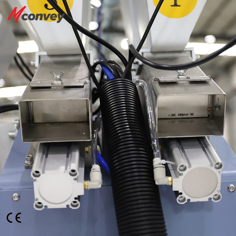 Automatic Component Gravimetric doser plastic pellet blender plastic granules masterbatch mixer color mixing machine