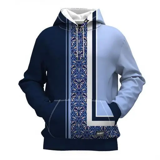 POEM Free Sample Sublimation Hoodie Wholesale Factory Rate Unisex Sublimation Oversize Pullover Hoodies For Dye Sublimation