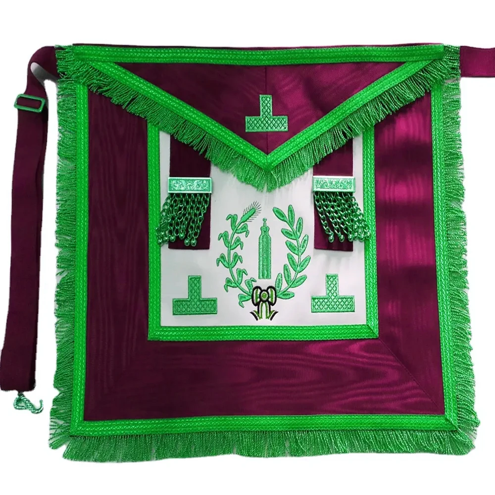 Custom Masonic Master Mason Apron Pakistan Made High Quality Masonic Regalia Apron Low Price