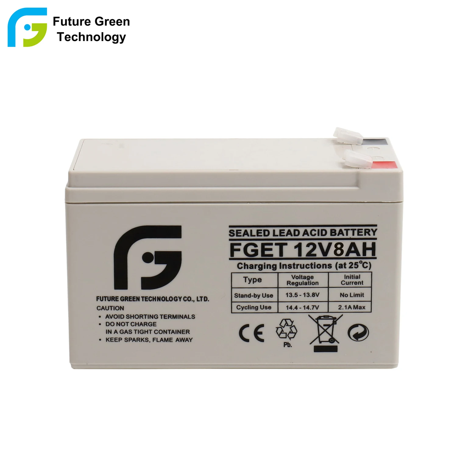 OEM 12V8ah Deep Cycle Rechargeable Lead Acid Battery Sealed Storage UPS Alarm System Consumer Electronics Direct China Factory