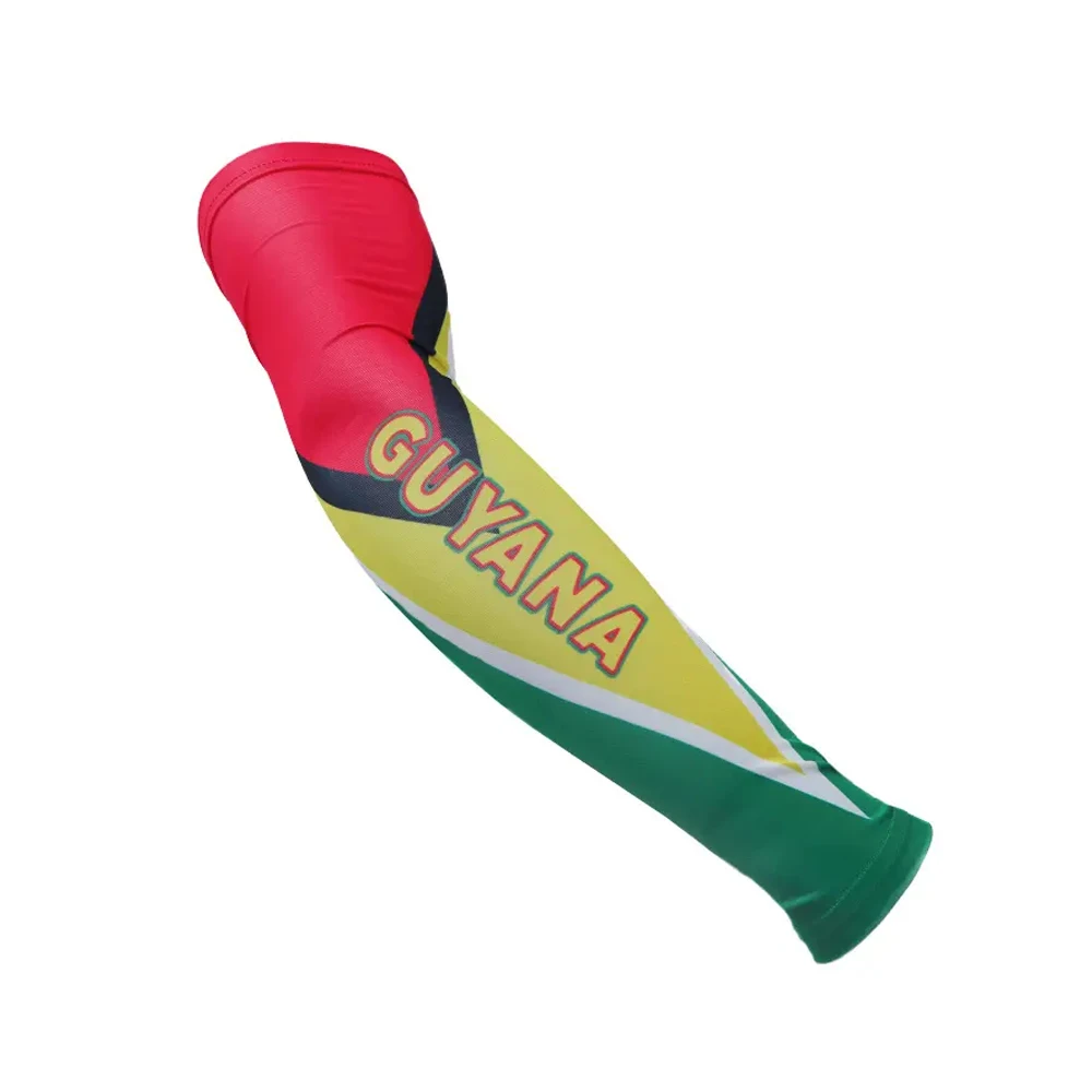 Top selling ice silk arm sleeve summer polyester sleeve arm sleeve uv plain for men women