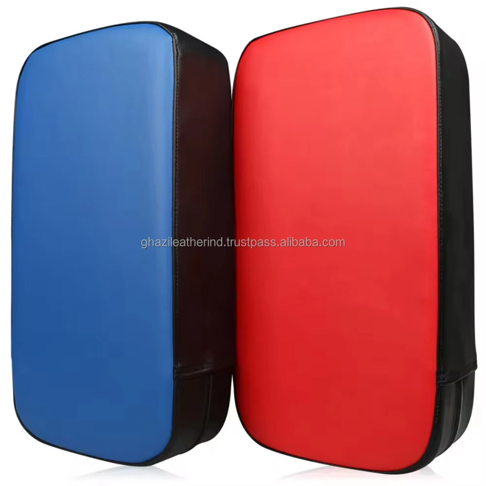 Leather Muay Thai Kick Pad with Hand Grips for Sporting and Gym Use High Quality Boxing Product
