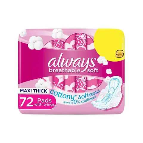 High Quality Cheap Wholesale Price Always Ultra Thin Long Night Sanitary Pads Extra Large - 112 Pads For sale