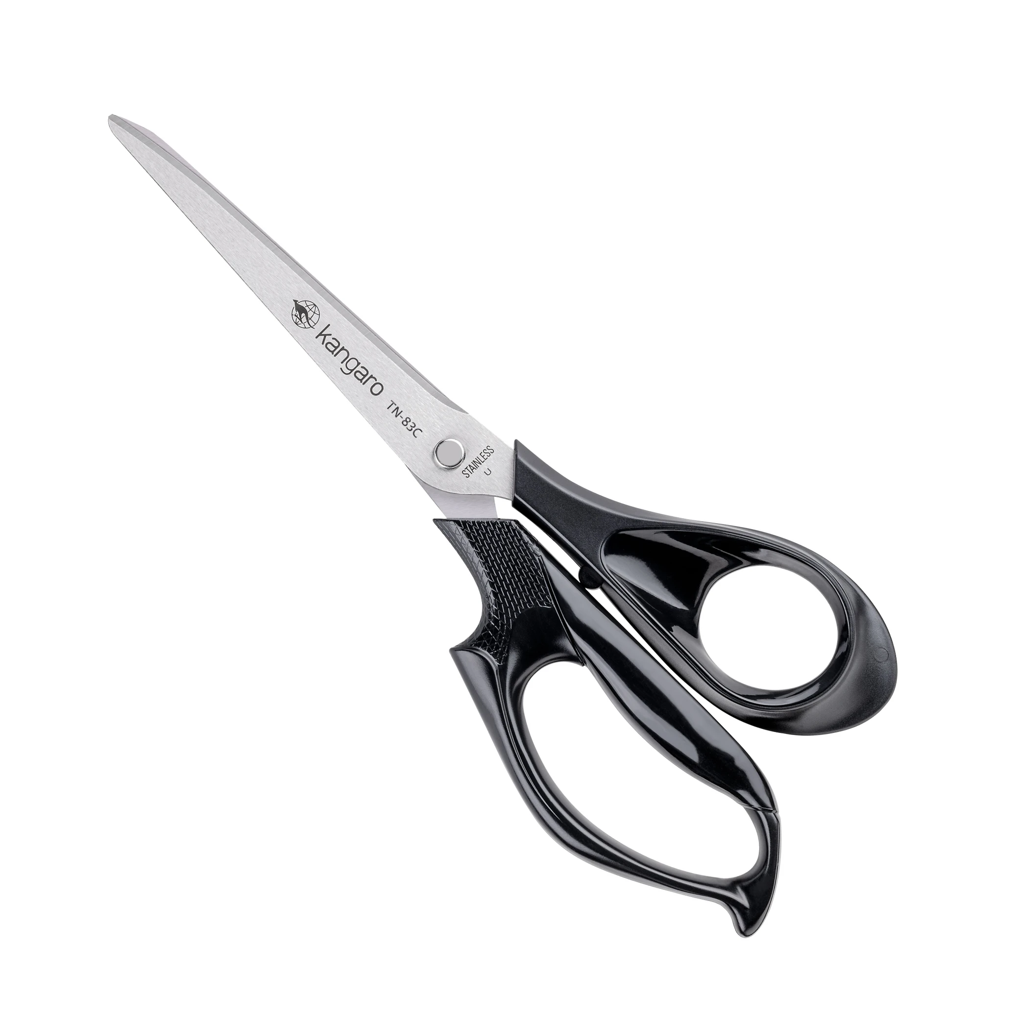 High-Impact ABS Handle Corrosion-Resistant Stainless Steel Blades Scissor Shear Rounded Pointed Tips Easy Cutting Penetration