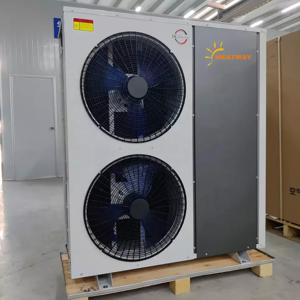 ERP Label A+++ 10kw 12kw 16kw 20kw split 50hz/60hz Air Source DC Heat Pump Inverter with CAREL Controller