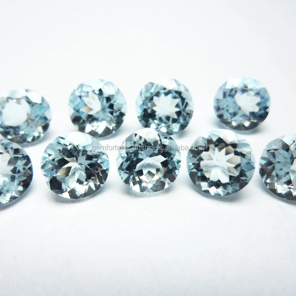 5X3MM Oval Faceted Aquamarine Loose Gemstones Jewelry Making DIY Handmade Wholesale Best Price AAA Grade Aquamarine