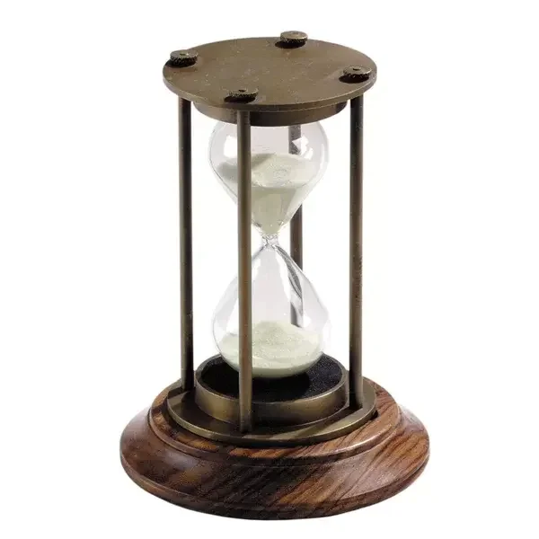 Fresh Design Sand Clock Best For Home And Office Desktop Best Sand Timer Gold Plated Finished Design Decorative Hourglasses