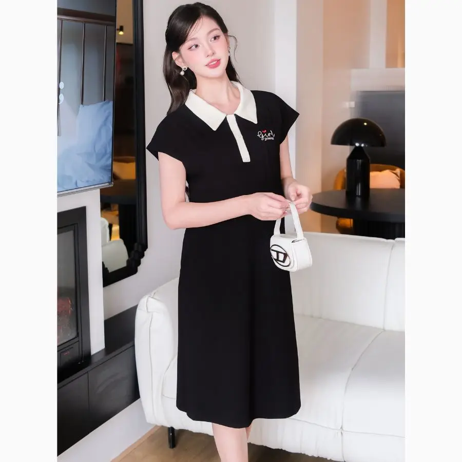 High Quality Anti-Shrink Maternity Dress Sweat-Absorbent Soft Comfortable Fabric Good Absorbency for Summer Use-Vietnam V1123