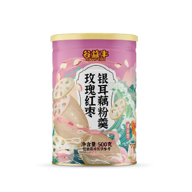 Natural health food factory wholesale customized nutritional breakfast Rose red date tremella lotus root powder