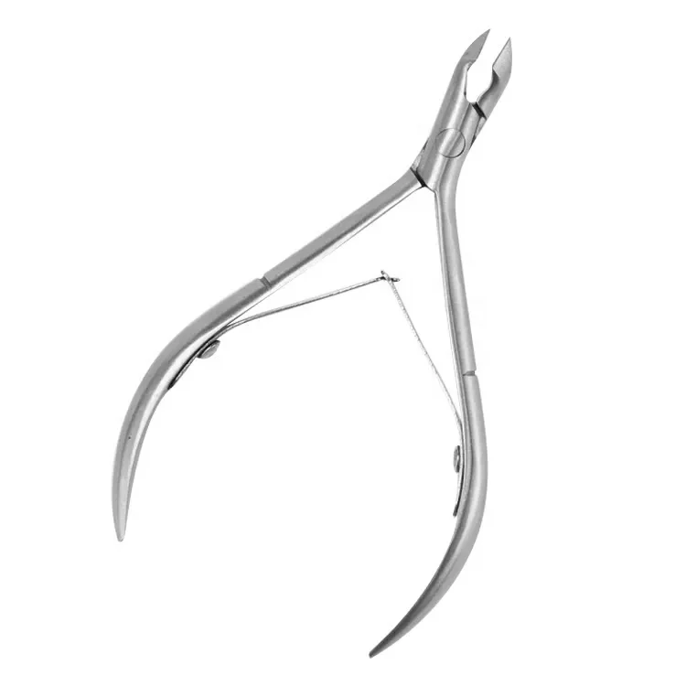 New Best Selling Stainless steel sharp Nail cuticle nipper professional nghia double spring cuticle nippers cuticle trimmer