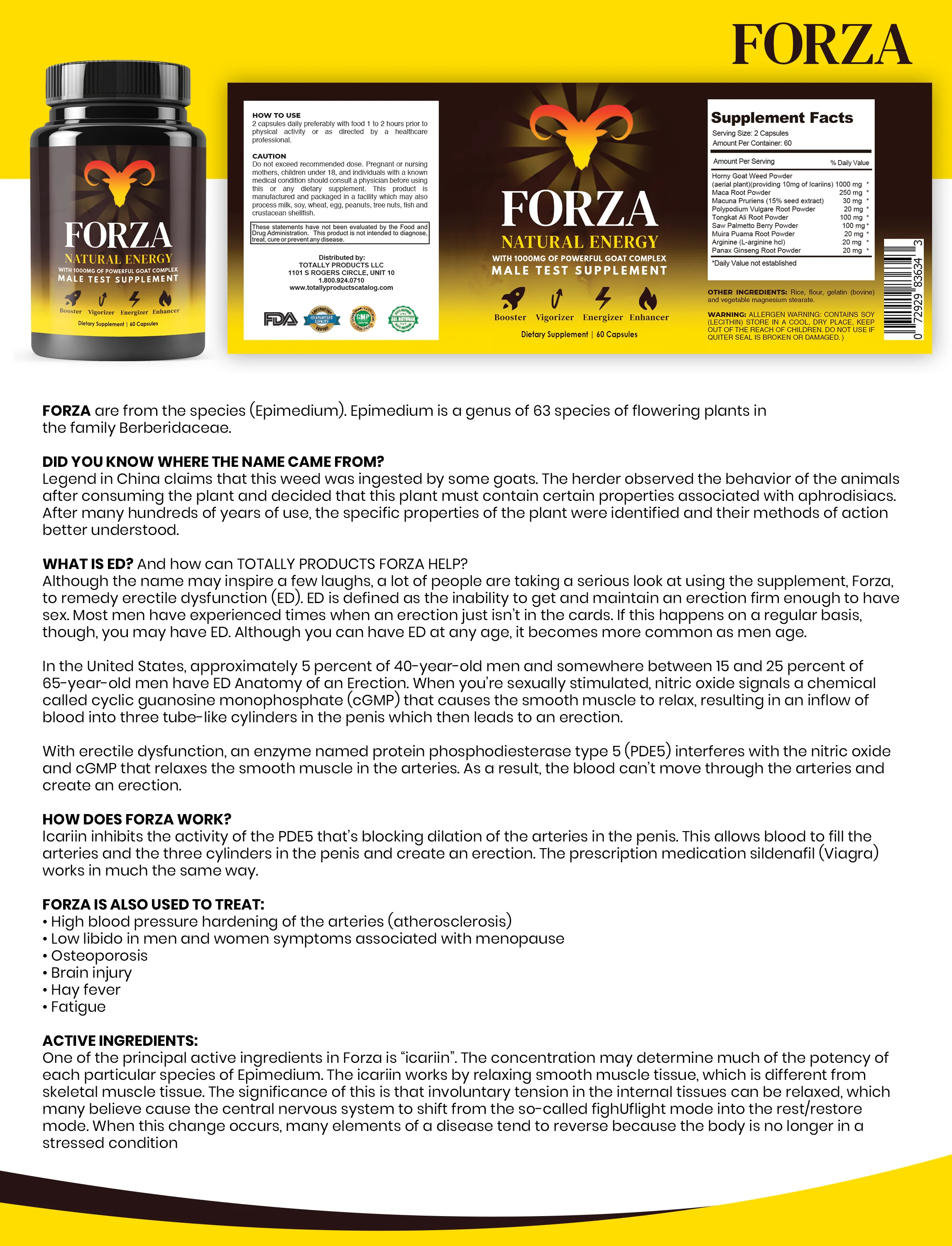 High Quality Best Price Horny Goat Weed Dietary Capsule For Energy Booster