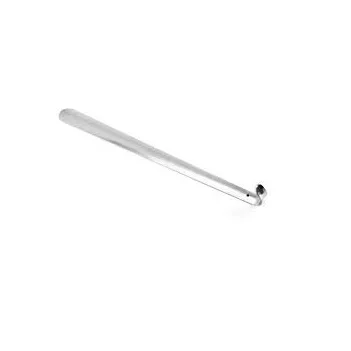 Handmade Hotel Supplies Promotion Convenient Shoehorn Extra Long Handle Steel Metal Shoe Horn Customized Logo Shoe Horn
