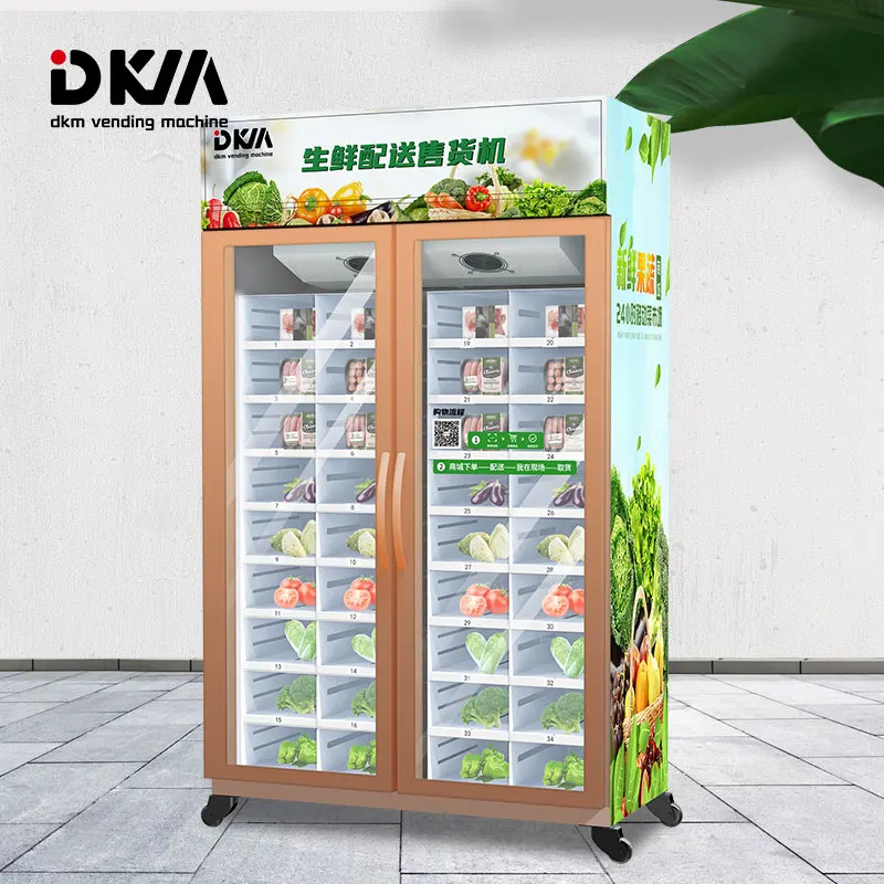 Dkmvending Good Selling And Farm Fresh Egg Drug Vending Machine Locker With Card Reader