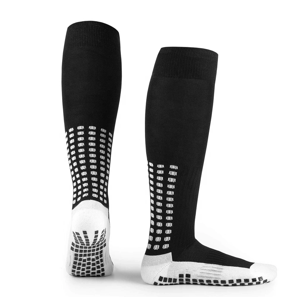 Cotton material Anti-Slip Breathable Grip Soccer Socks best design Sport Athletic Socks With Customized Logo And Design OEM