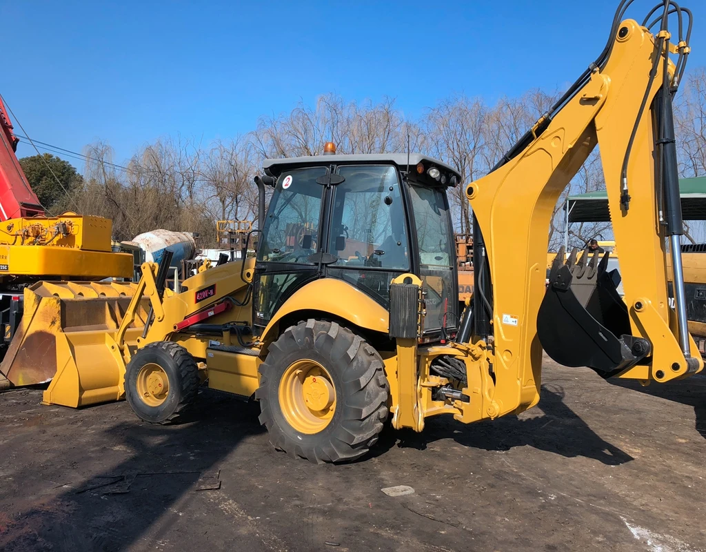 Quality CAT 420e 420f backhoe loader CATERPILLAR used backhoes cheap price