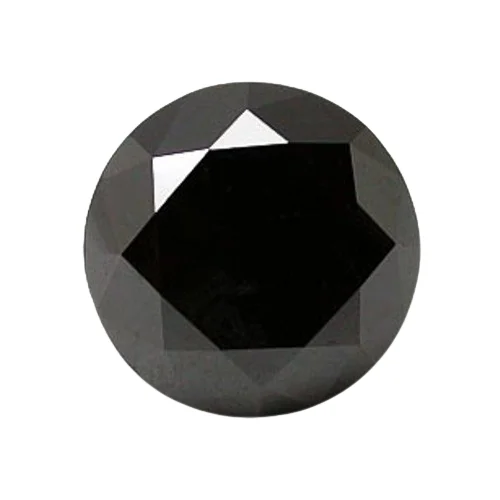 Best Selling Natural Black Round Brilliant Cut Black Diamonds For Jewelry Making Uses Wholesale Prices Diamonds