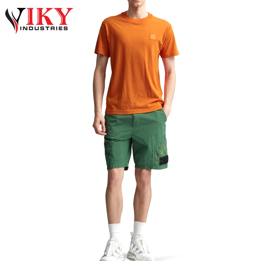 Green Color Good Selling Flexible Product Breathable Premium Quality Outer Wear Men Nylon Shorts BY VIKY INDUSTRIES