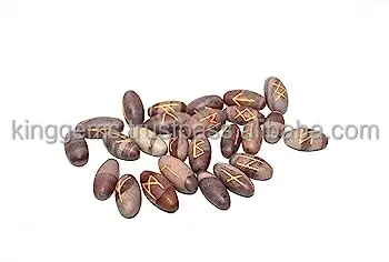 BEST QUALITY  NATURAL NARMADA SHIVA LINGAM RUNE SETS HEALING CRYSTALS 25 PIECES ENGRAVED SHIVA RUNE SET STONES AGATE RUNE SET