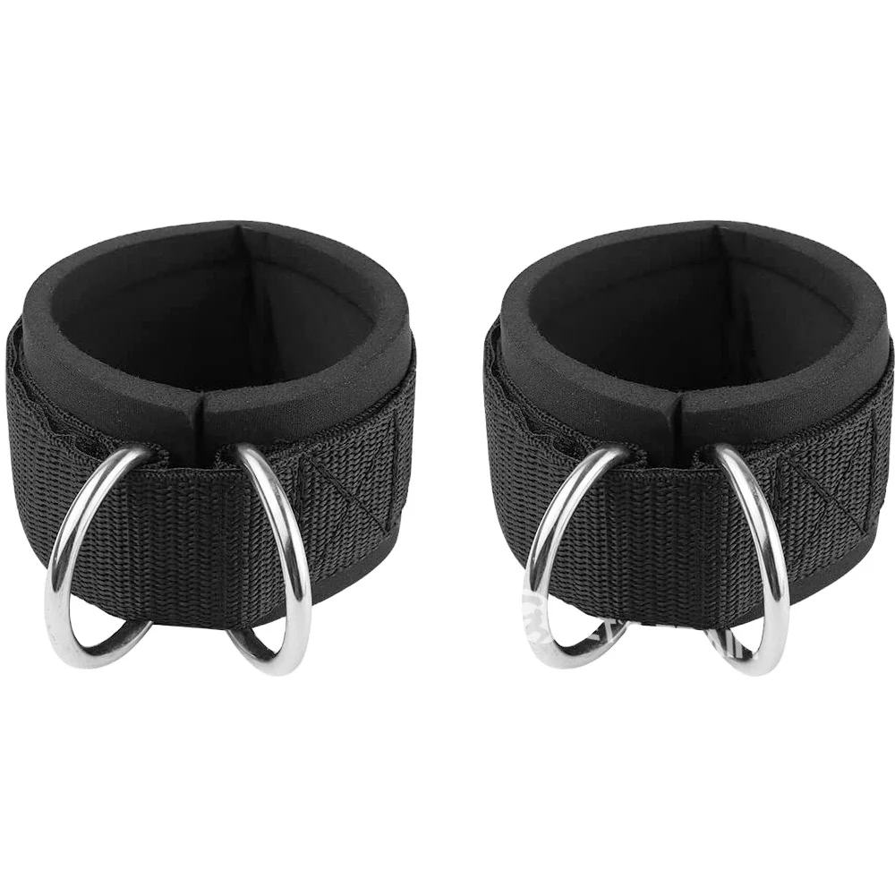 Padded Kick backs Wrist Cuffs Leg Extensions Glute Workout Hip Abductors Cable Machines Ankle Straps