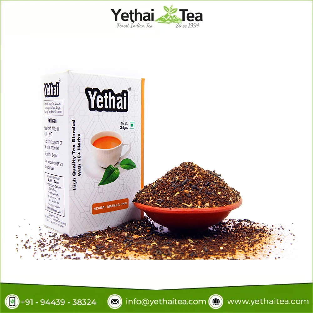 New Best Quality Herbal Masala Black Tea Loose Leaf Tea Powder from Indian Supplier