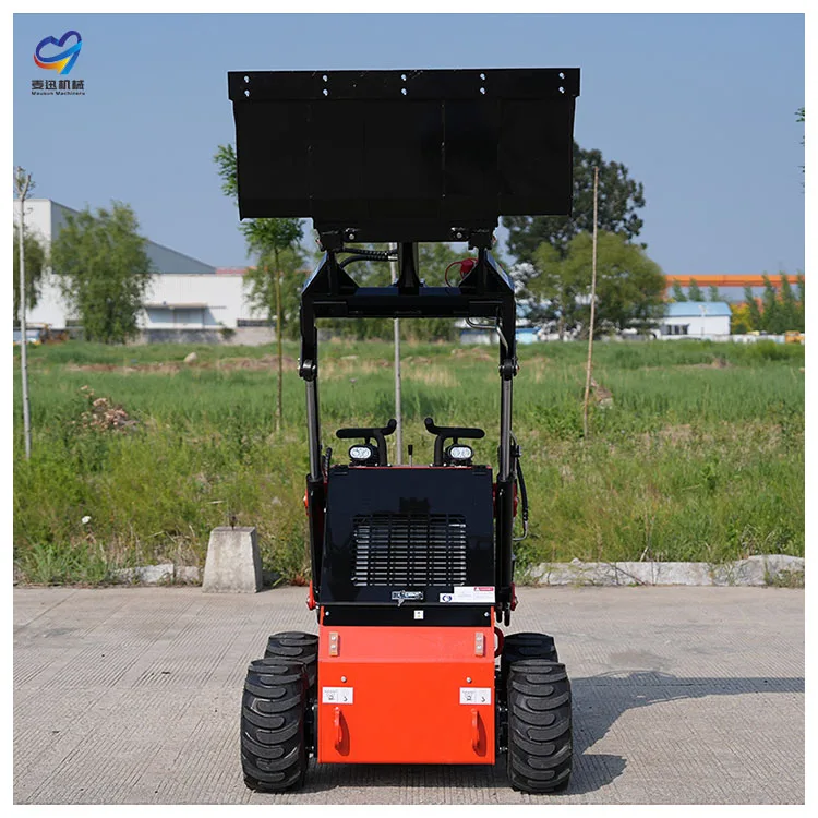 High Efficiency Compact Tractor with Loader and Backhoe Small Loader High Quality Mini Telescopic Loader