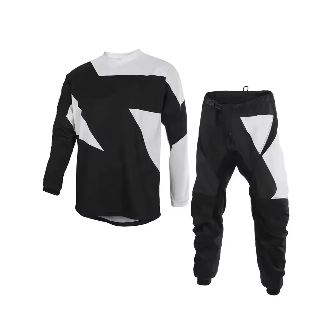 Motocross Jersey Cycling Body Body Protection MTB Jersey Shirt Set Style Time Lead Sportswear Support MTB Set