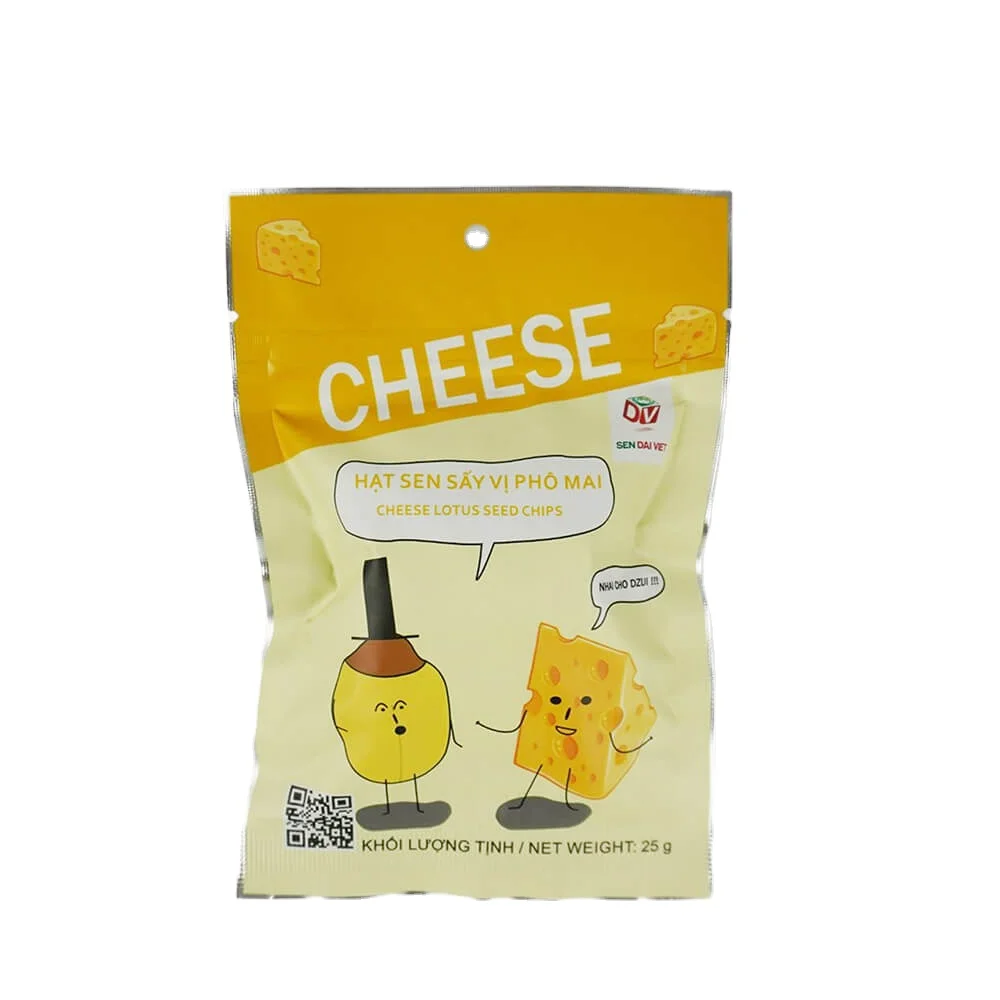 Organic Snacks Spicy Cheese 1 year Shelf Life Bag Fried Packaging Delicious Seasoning Lotus Seeds