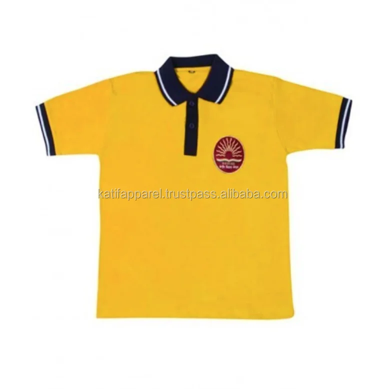school Uniform custom logo polo shirt, Uniform Product Type and School Use primary school uniform  shirt