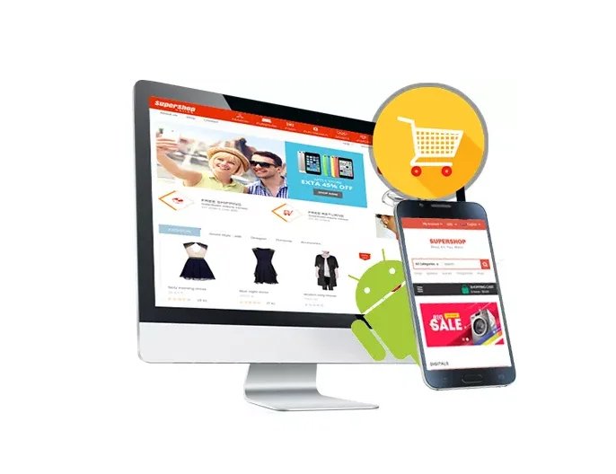 Latest Design Shopping E Commerce Stores with Customized Designs & Features Manufacture in India Lowest Prices