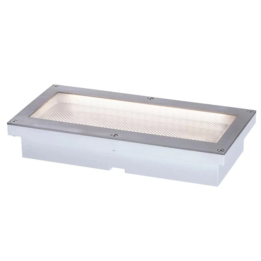 Solar APP control outdoor waterproof IP67 park garden underground lamp embedded buried light rectangular led lighted floor tiles