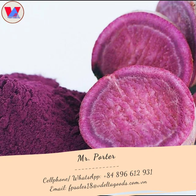 High quality Yellow sweet potato flour use for food factory / holiday