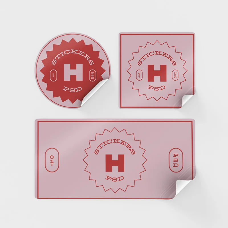 Factory Direct Sale Clear Gold Foil Transparent Logo Label Waterproof Cartoon Die Cut Sticker Labelling