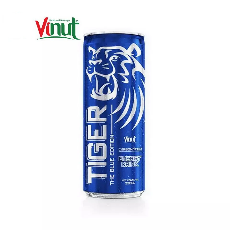 250ml healthy Tiger healthy Carbonated your logo energy drink